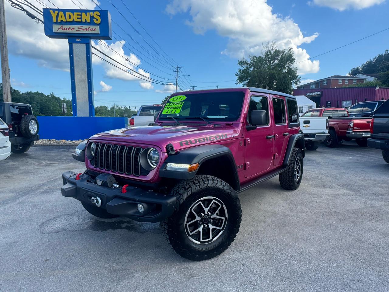 Jeep Wrangler Rubicon 4 Door 4x4 2024