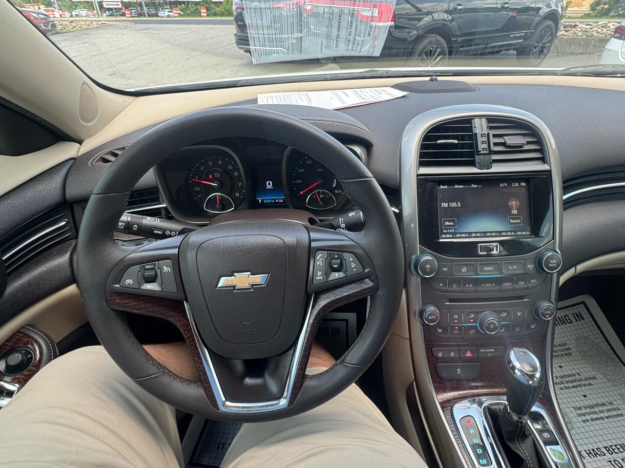 Chevrolet Malibu 4dr Sdn ECO w/2SA 2013
