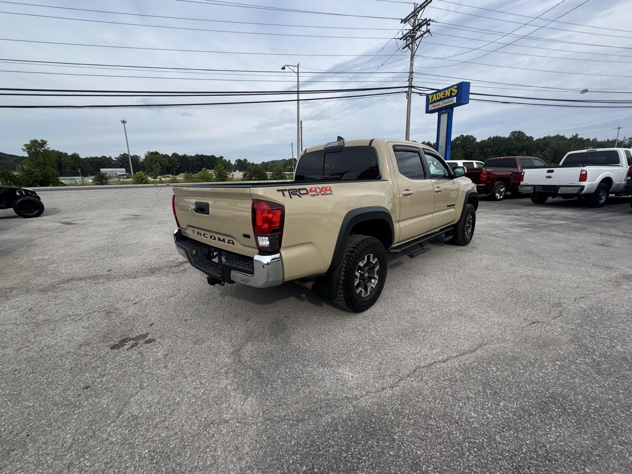 Toyota Tacoma 4WD TRD Off Road Double Cab 5' Bed V6 MT (Natl) 2019