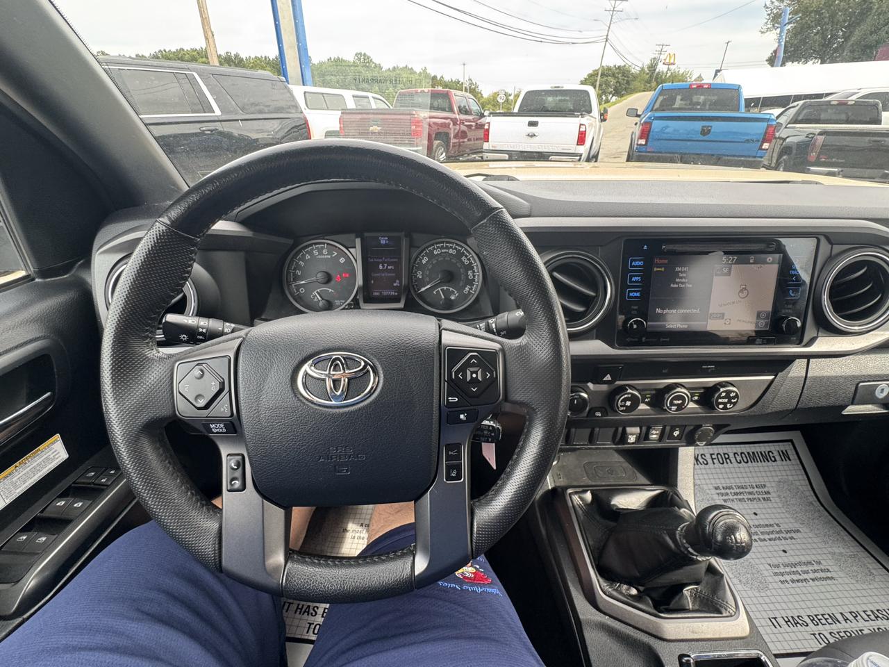 Toyota Tacoma 4WD TRD Off Road Double Cab 5' Bed V6 MT (Natl) 2019