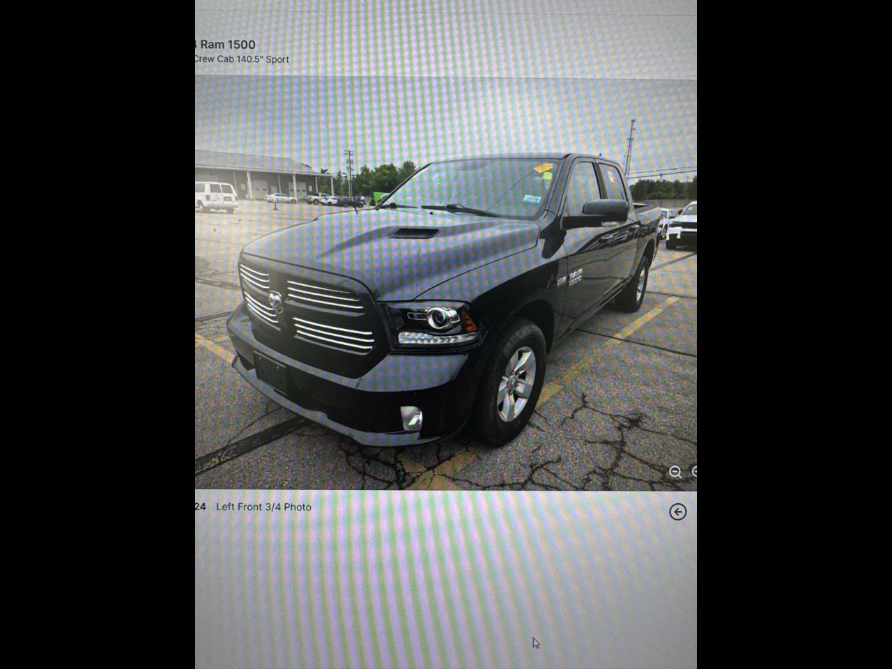 RAM 1500 2WD Crew Cab 140.5" Sport 2014