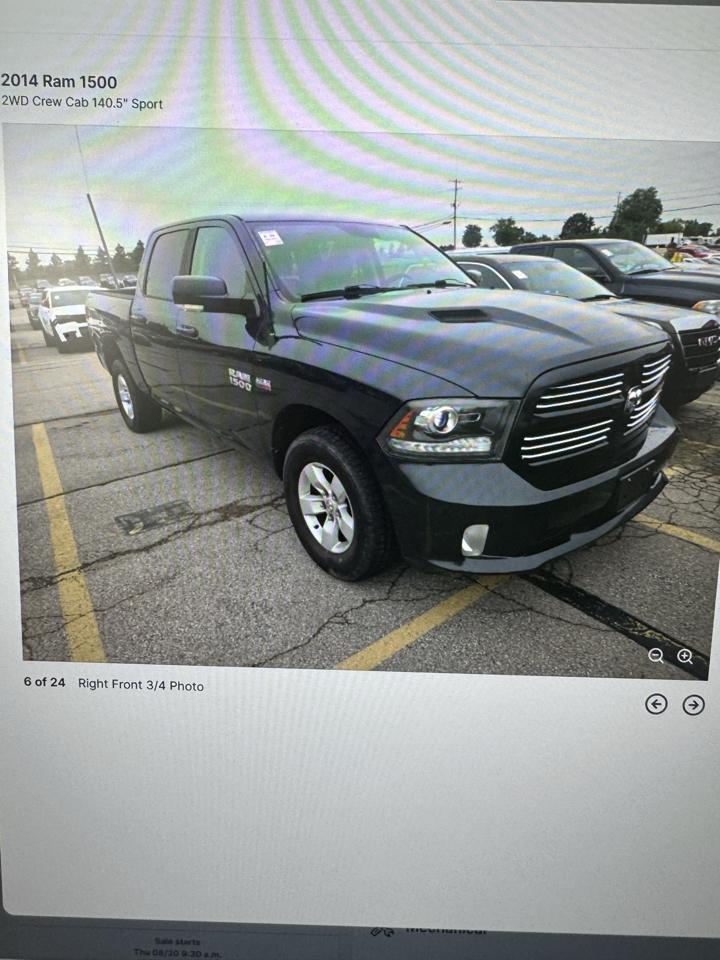 RAM 1500 2WD Crew Cab 140.5" Sport 2014