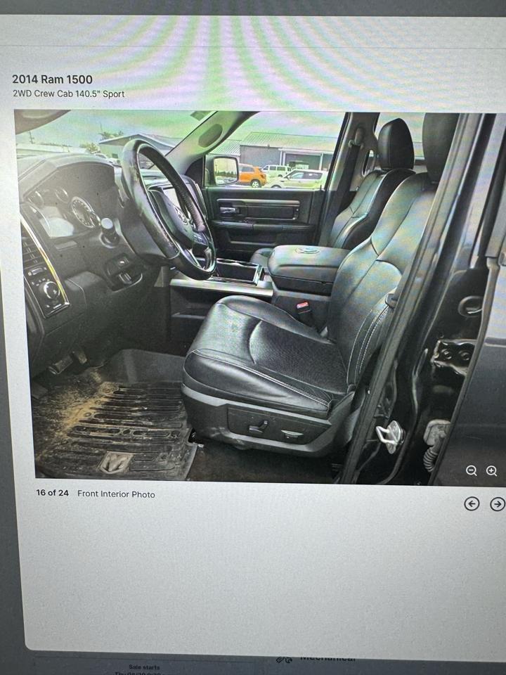 RAM 1500 2WD Crew Cab 140.5" Sport 2014
