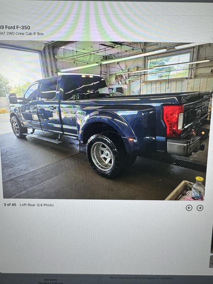 Ford Super Duty F-350 DRW 2WD Crew Cab 176" WB 60" CA Lariat 2019