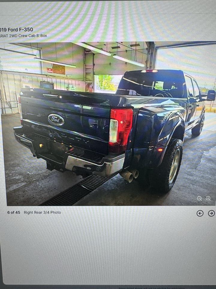 Ford Super Duty F-350 DRW 2WD Crew Cab 176" WB 60" CA Lariat 2019