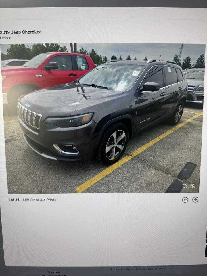Jeep Cherokee Limited FWD 2019