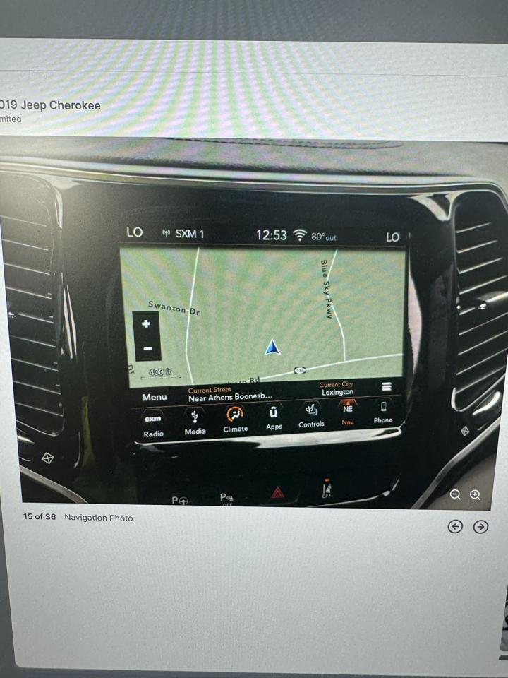 Jeep Cherokee Limited FWD 2019