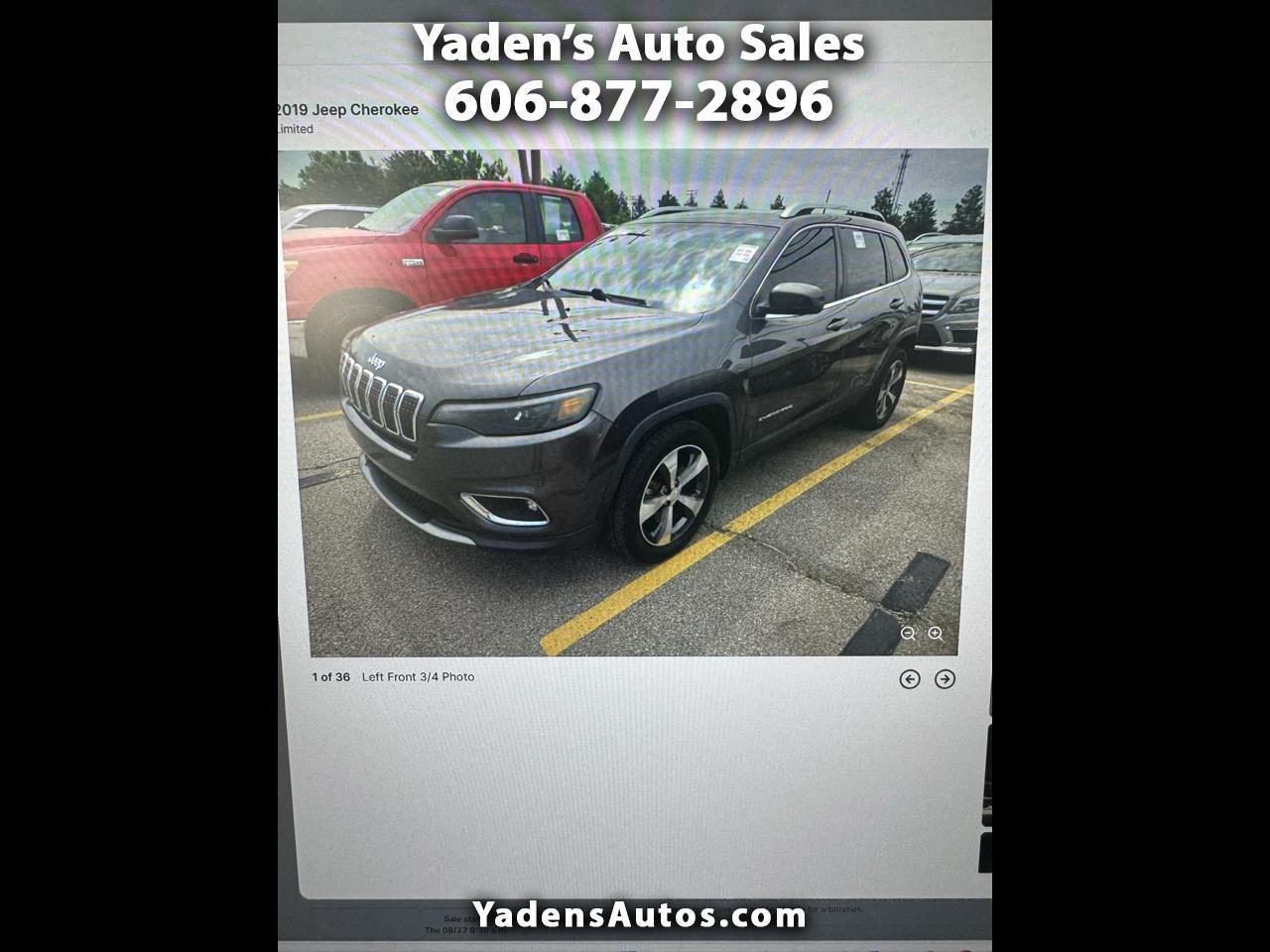 2019 Jeep Cherokee Limited