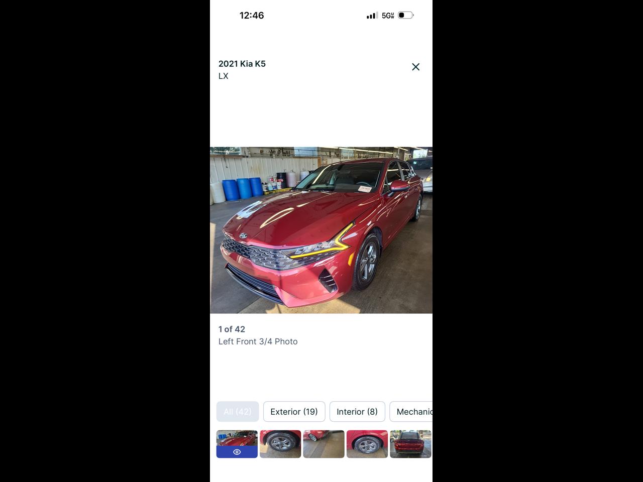 Kia K5 LX Auto FWD 2021