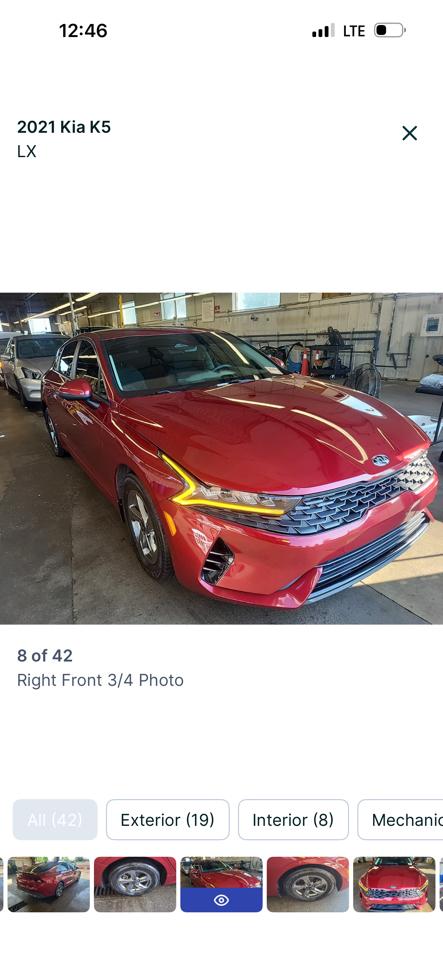 Kia K5 LX Auto FWD 2021