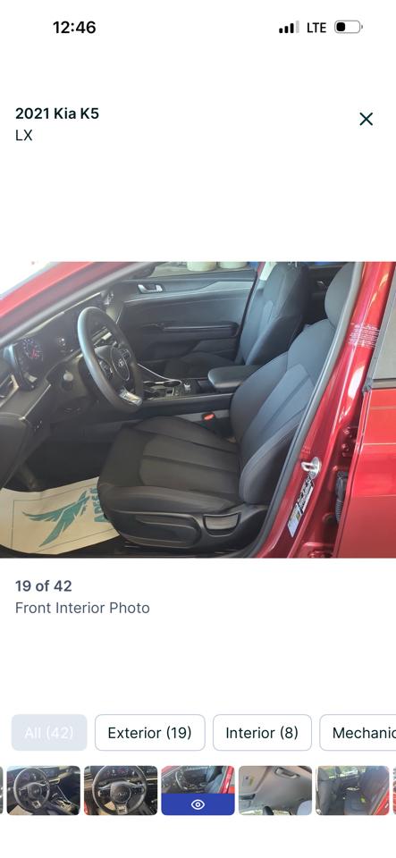 Kia K5 LX Auto FWD 2021