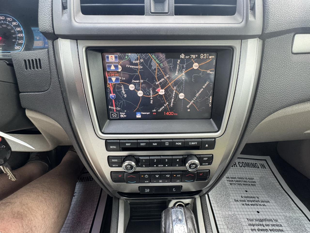 Ford Fusion 4dr Sdn Hybrid FWD 2012