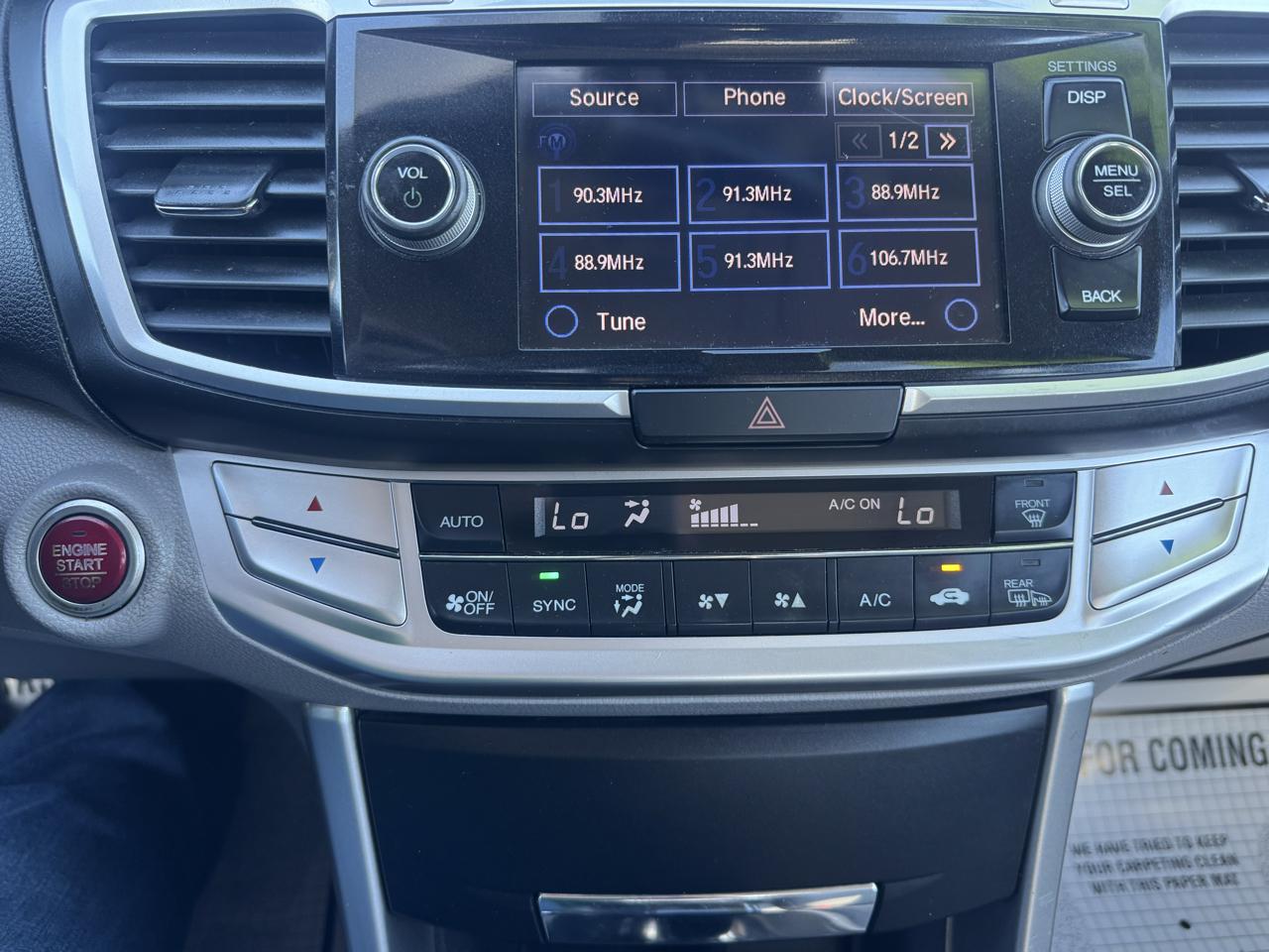 Honda Accord Sedan 4dr I4 CVT EX-L 2014