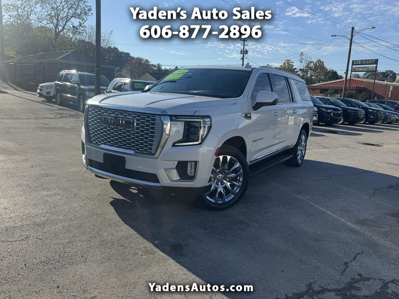 GMC Yukon XL 4WD 4dr Denali 2021