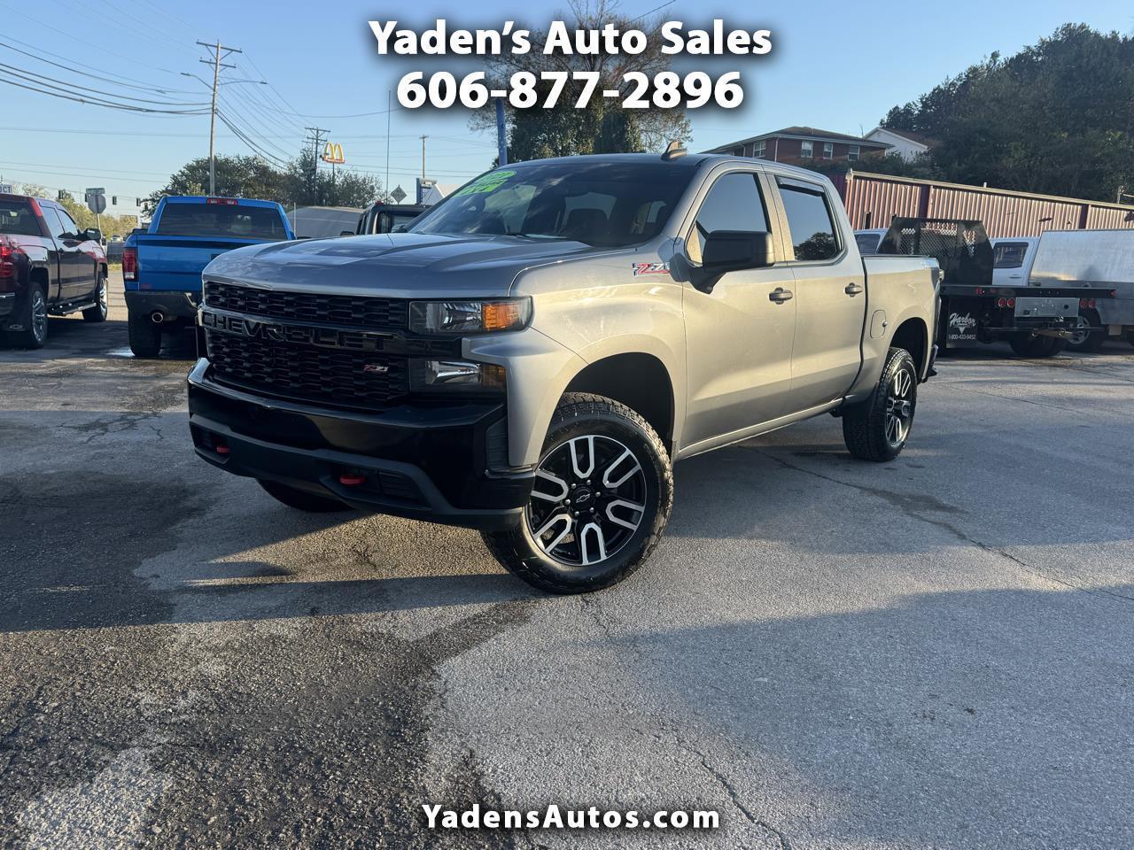 Chevrolet Silverado 1500 4WD Crew Cab 147" Custom Trail Boss 2021
