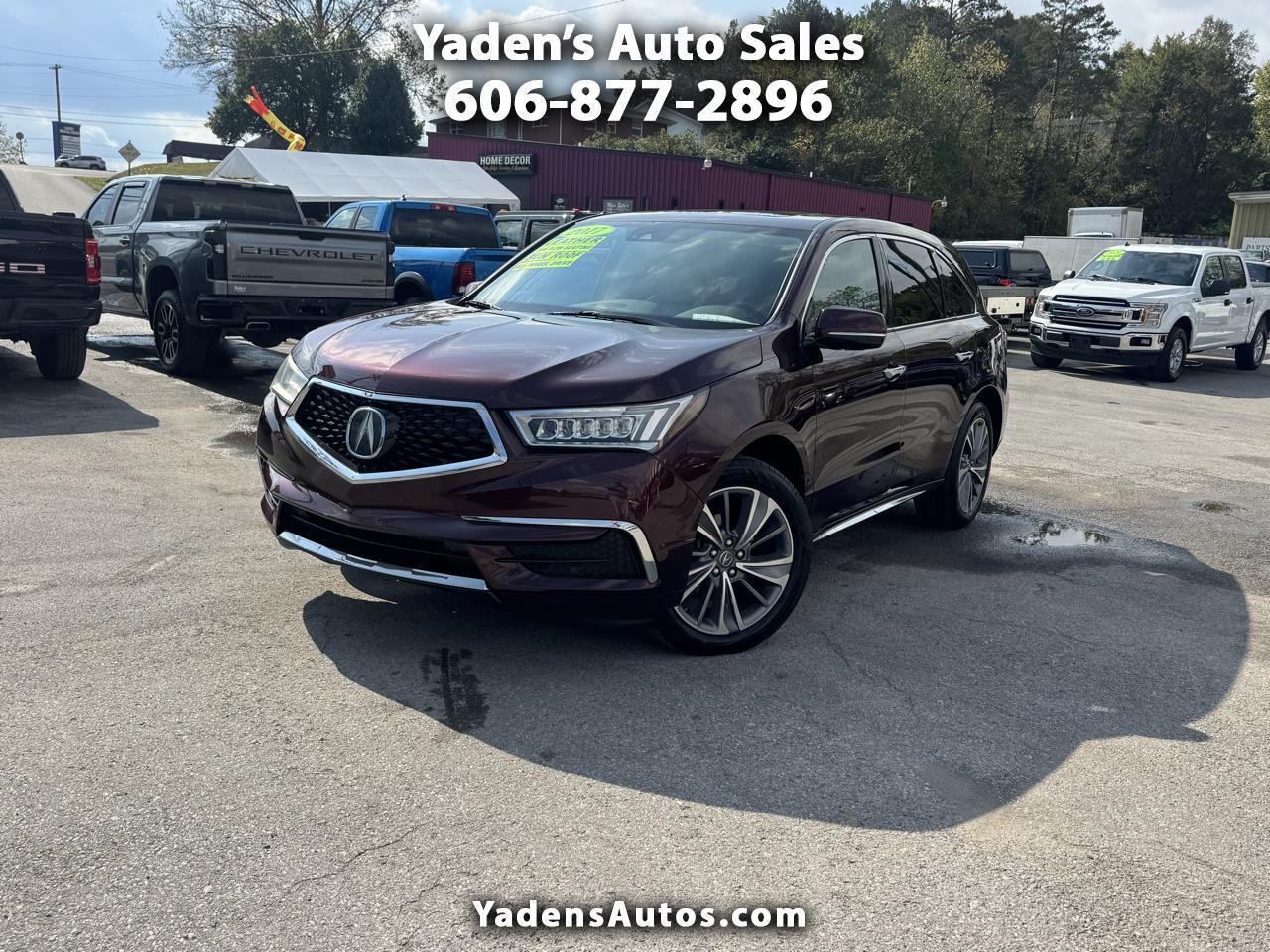Acura MDX SH-AWD w/Technology Pkg 2017