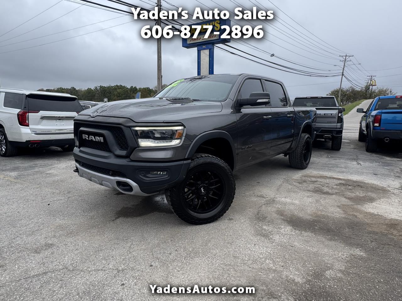 RAM 1500 4WD Crew Cab 140.5" Rebel 2019