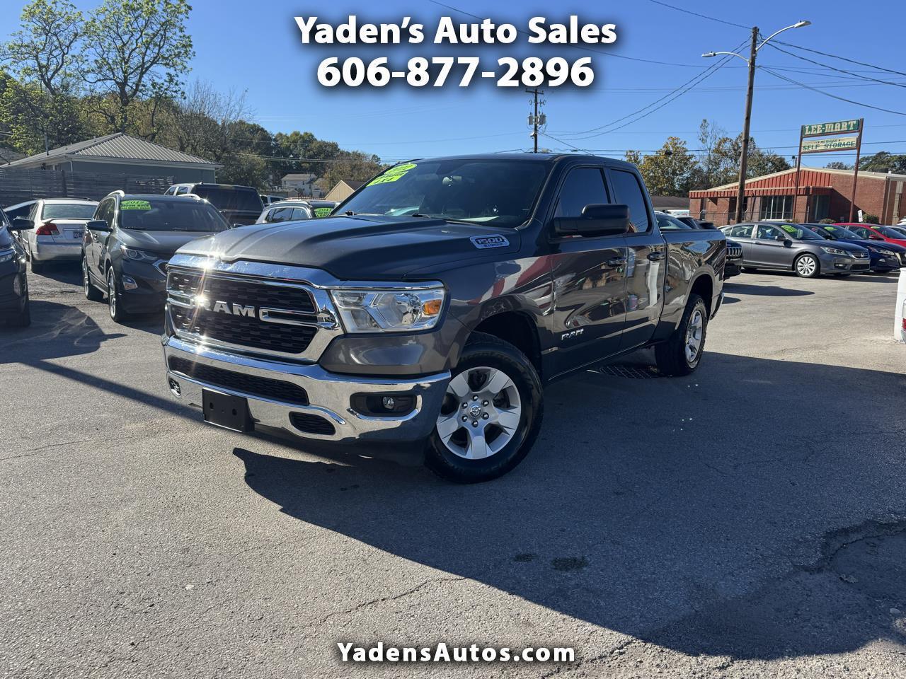 RAM 1500 Big Horn 4x4 Quad Cab 6'4" Box 2022