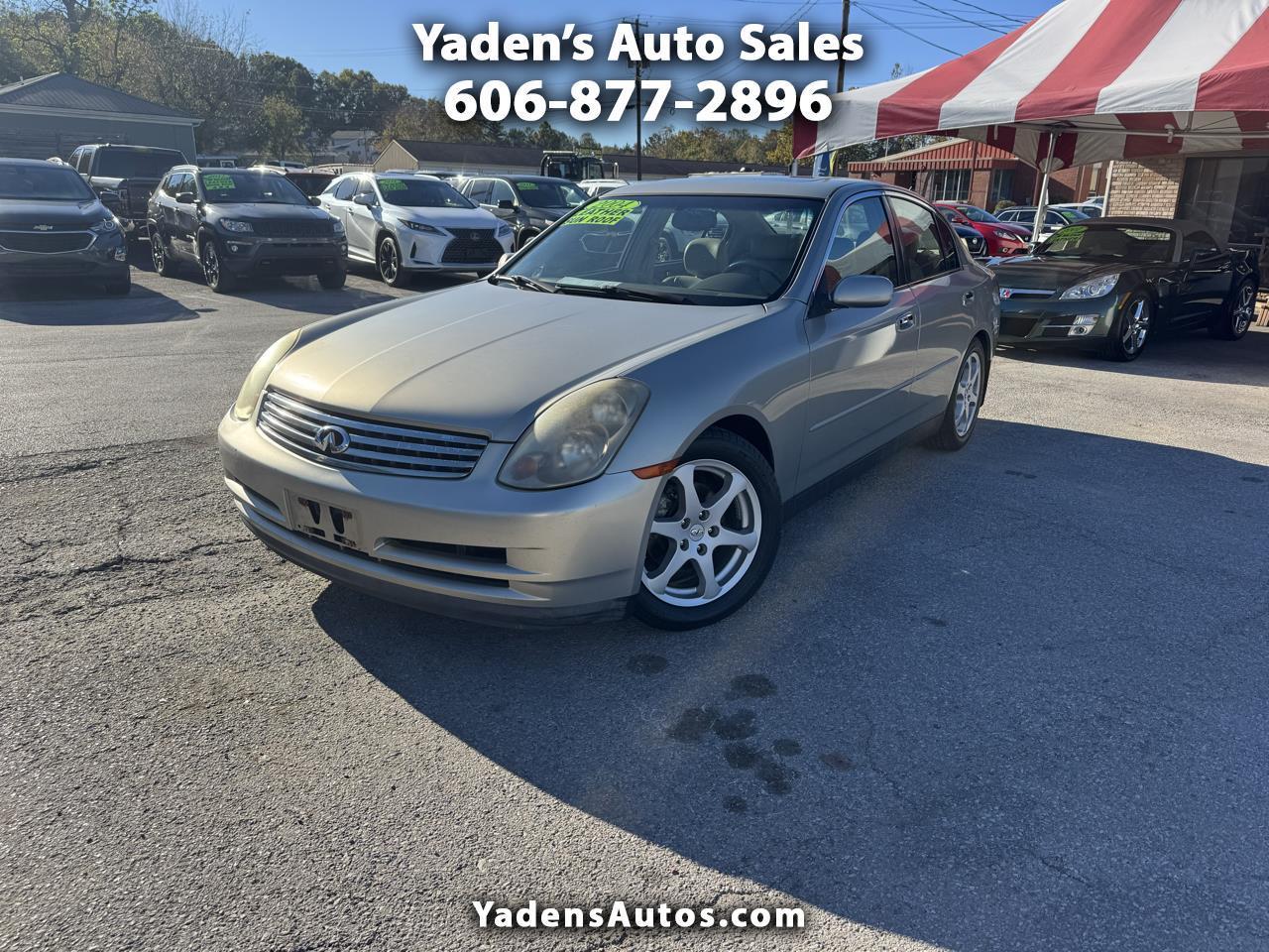 Infiniti G35 Sedan 4dr Sdn Auto w/Leather 2004