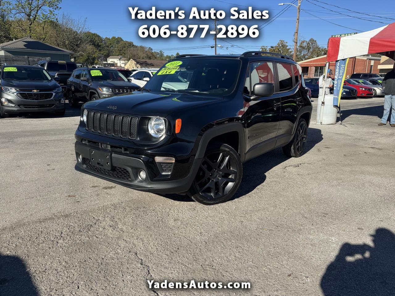 Jeep Renegade 80th Anniversary 4x4 2021