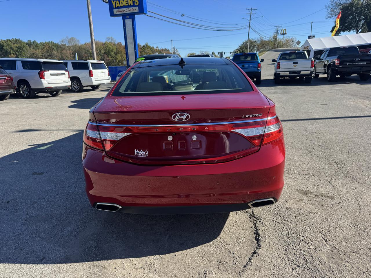 Hyundai Azera 4dr Sdn Limited 2016