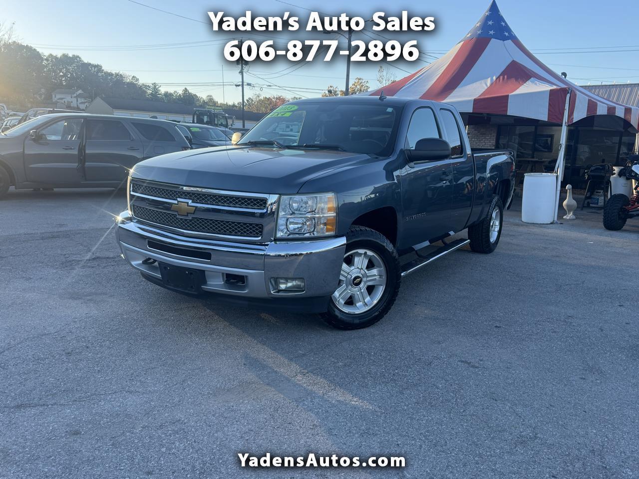 Chevrolet Silverado 1500 4WD Ext Cab 143.5" LT 2013