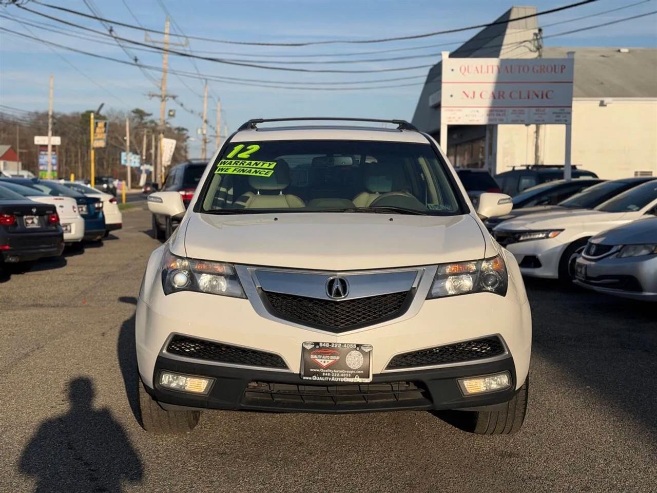 2012 Acura MDX 6-Spd AT w/Tech Package