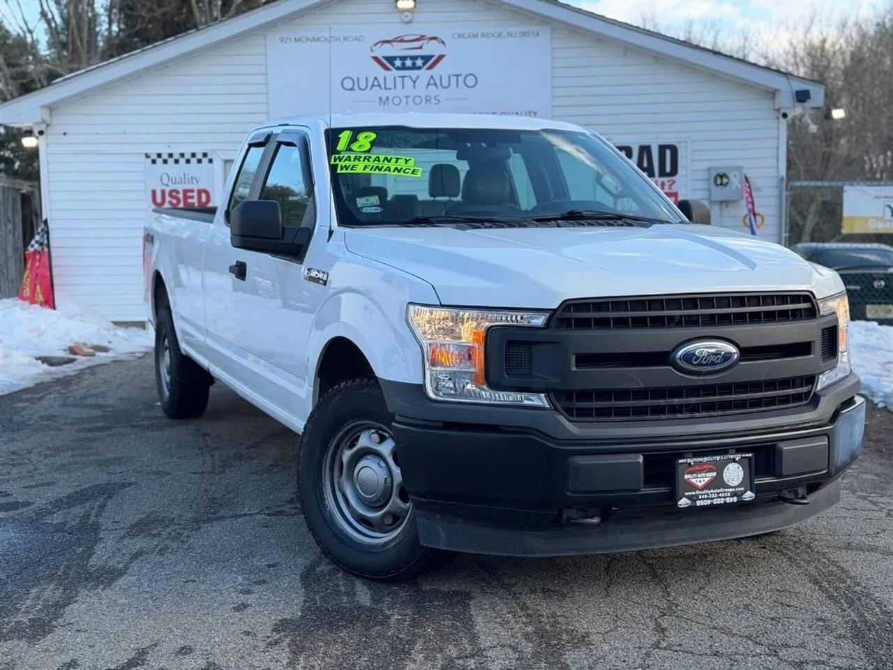 2018 Ford F-150 XL SuperCab 8-ft. Bed 4WD