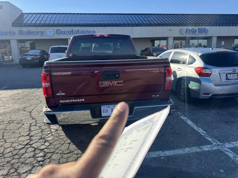 GMC Sierra 1500 SLE Crew Cab Long Box 4WD 2014