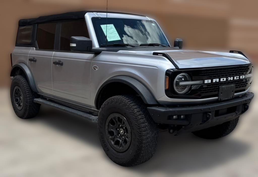 Silver 2022 Ford Bronco SUV / Crossover Four-Wheel Drive Automatic