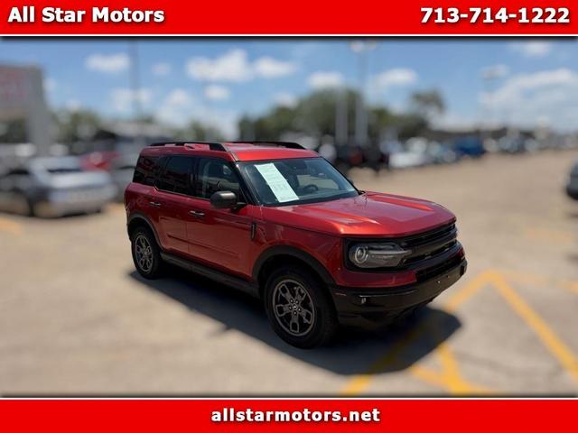 Red 2022 Ford Bronco Sport SUV / Crossover All-Wheel Drive Automatic