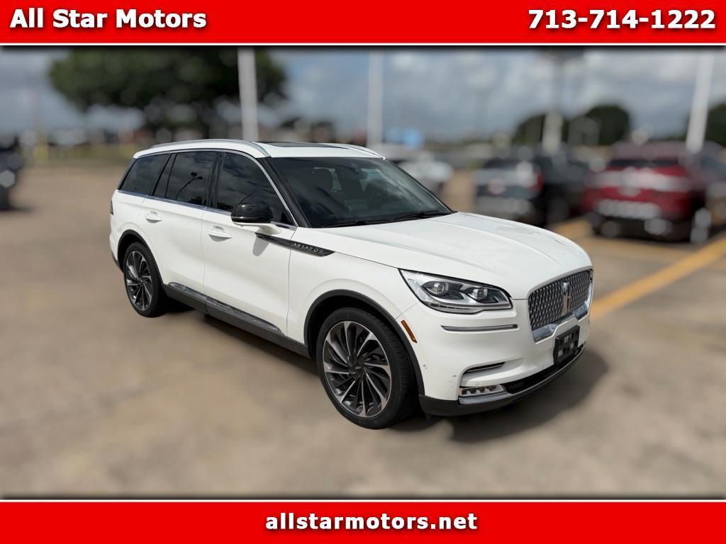 White 2020 Lincoln Aviator SUV / Crossover All-Wheel Drive Automatic
