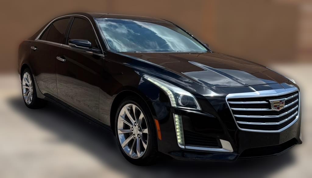 Black 2017 Cadillac CTS Sedan All-Wheel Drive Automatic