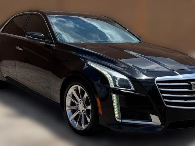 Black 2017 Cadillac CTS Sedan All-Wheel Drive Automatic