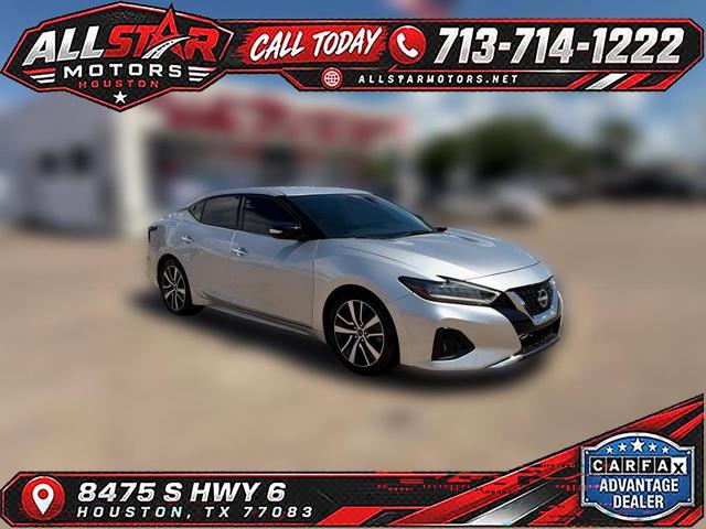 Silver 2023 Nissan Maxima Sedan Front-Wheel Drive Continuously Variable Transmission