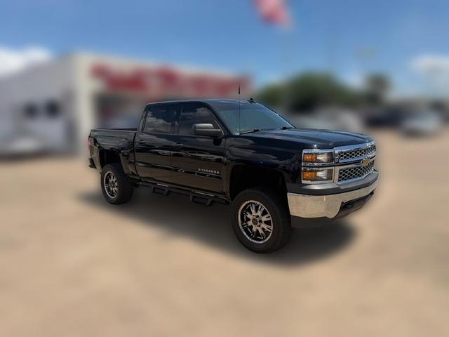 Black 2015 Chevrolet Silverado 1500 Pickup Truck Four-Wheel Drive Automatic