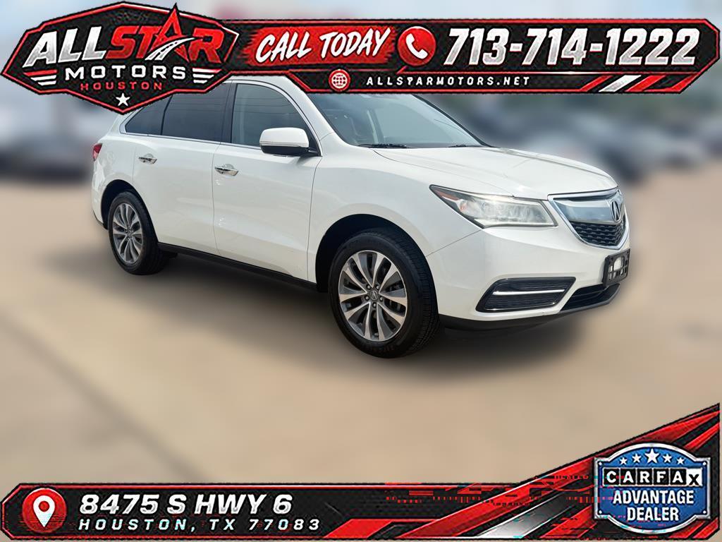 2016 Acura MDX 9-Spd AT w/Tech Package
