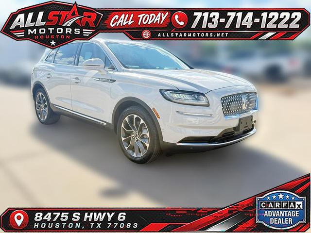White 2022 Lincoln Nautilus SUV / Crossover All-Wheel Drive Automatic
