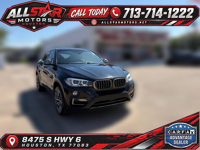 Black 2017 BMW X6 SUV / Crossover All-Wheel Drive Automatic