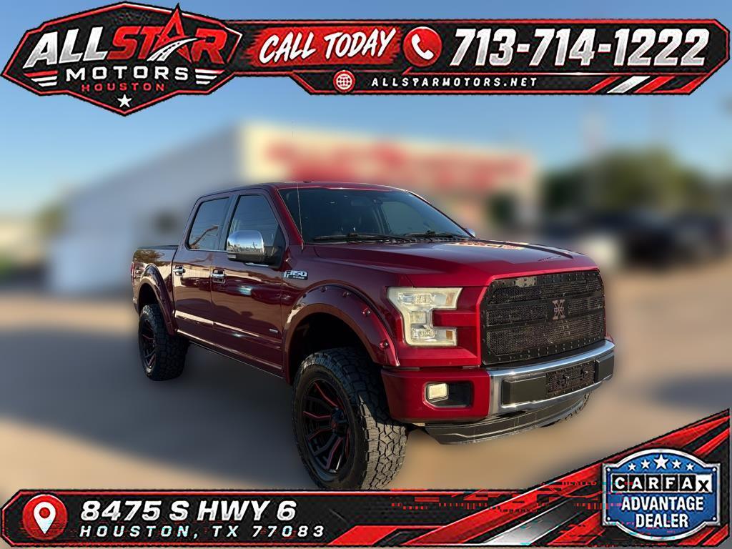Ford F-150 Platinum SuperCrew 6.5-ft. Bed 4WD 2016