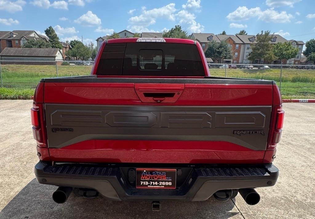 Ford F-150 Raptor 4WD SuperCrew 5.5' Box 2018