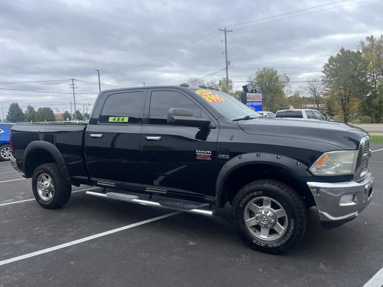 RAM 2500 4WD Crew Cab 149" Big Horn 2012