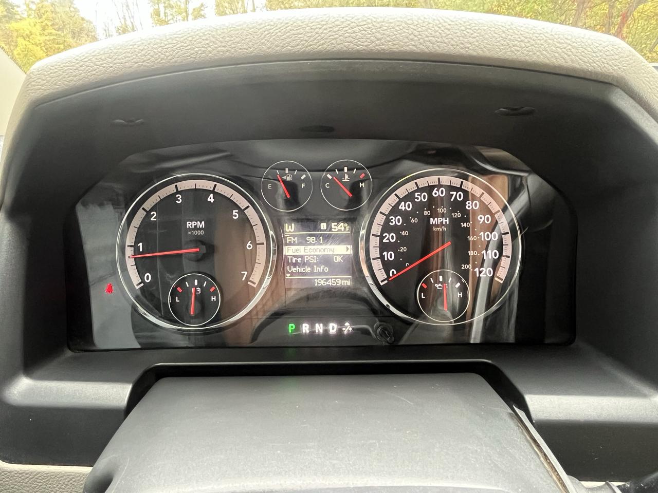 RAM 2500 4WD Crew Cab 149" Big Horn 2012