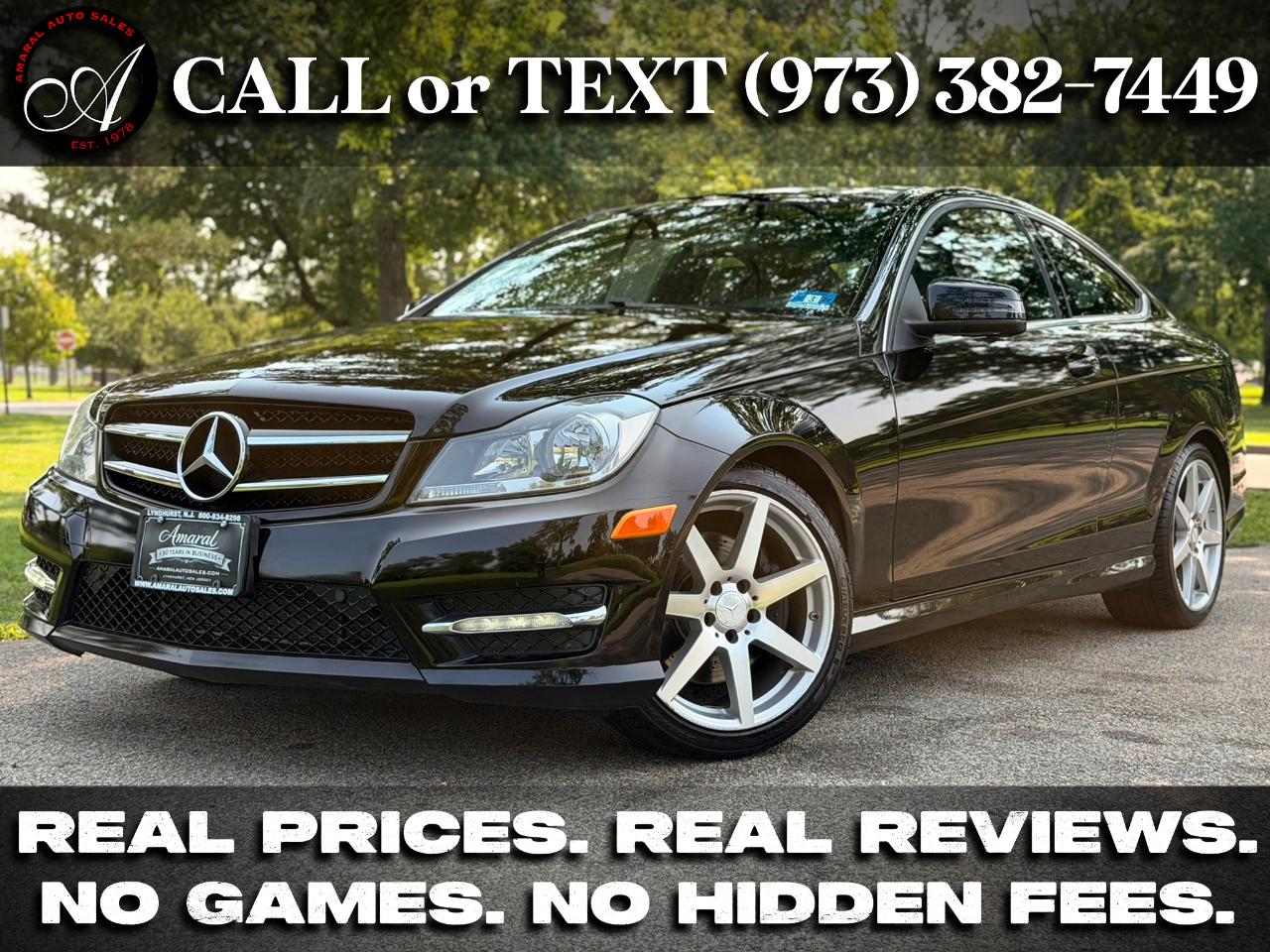 Mercedes-Benz C-Class 2dr Cpe C 350 4MATIC 2015