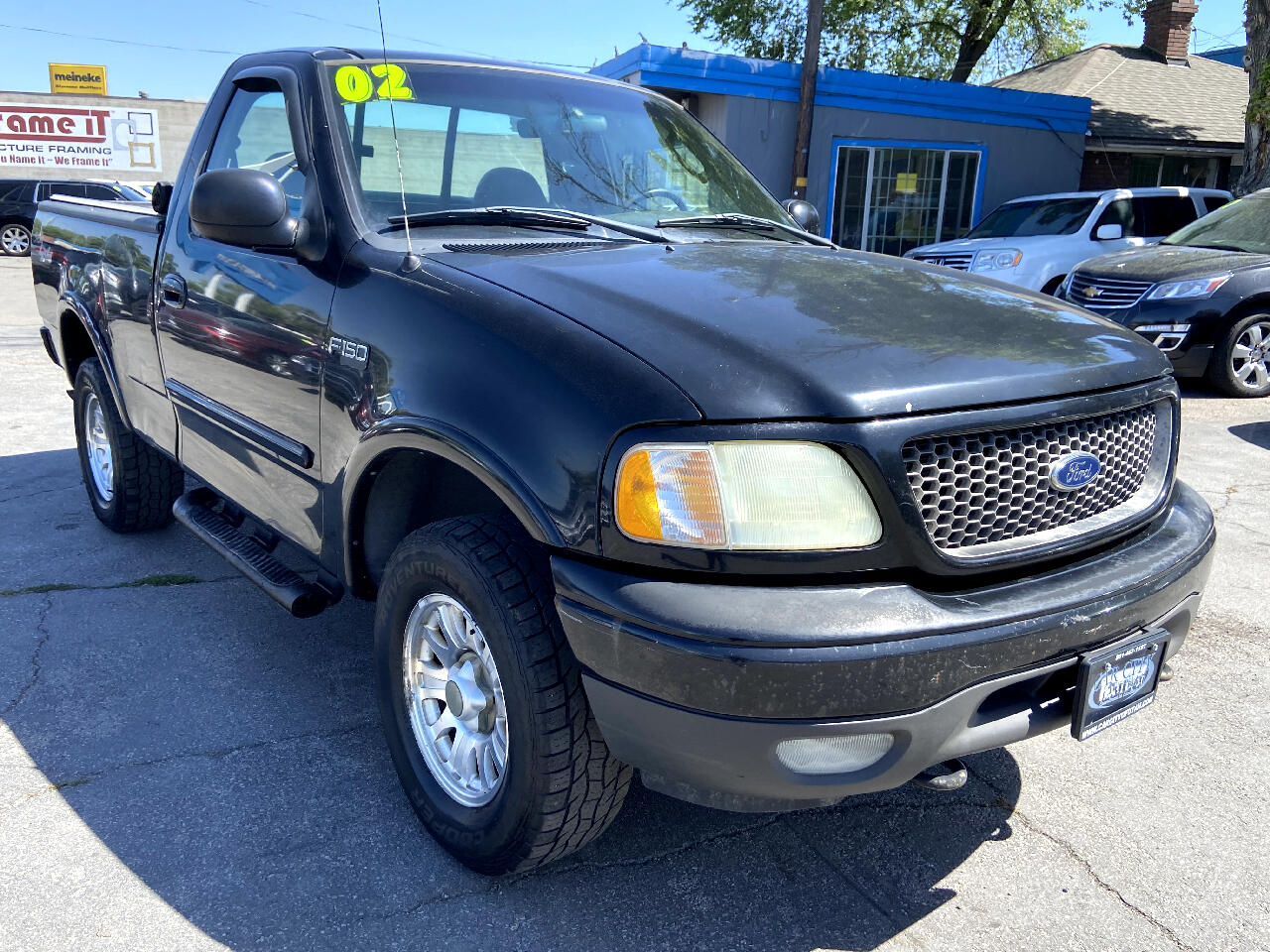 Used 2002 Ford F-150 Reg Cab 120" XLT 4WD for Sale in Salt Lake City UT 2002 Ford F150 4.2 Towing Capacity