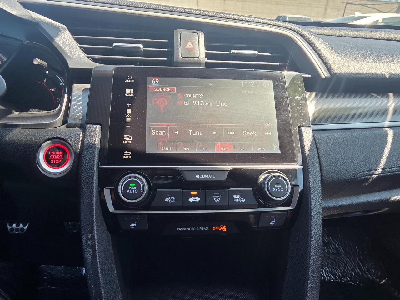 Honda Civic Si Coupe Manual 2018