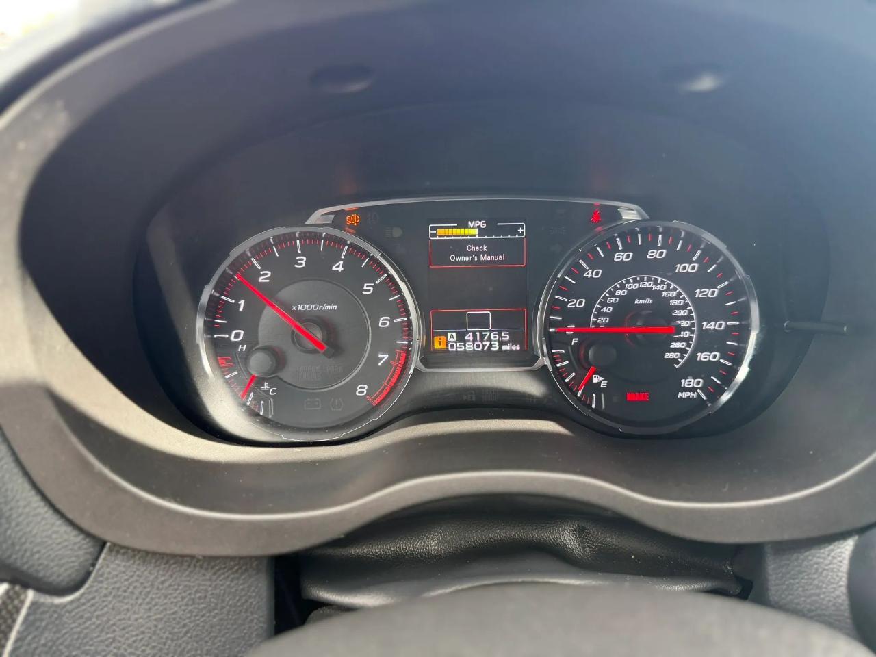 Subaru WRX Limited Manual 2019