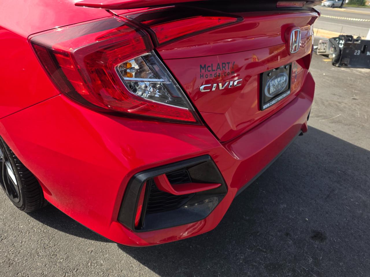 Honda Civic Si Sedan Manual w/Summer Tires 2020