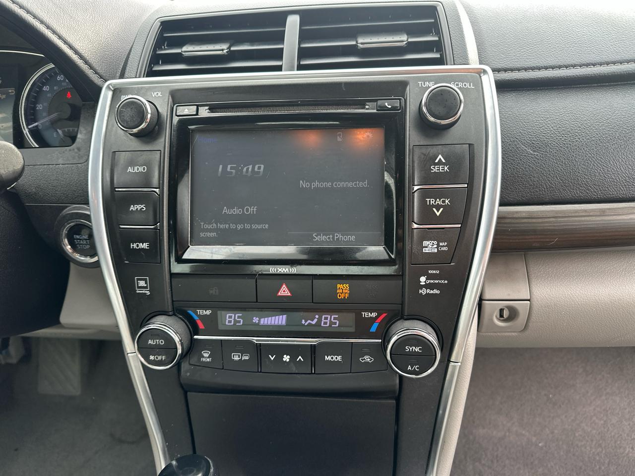 Toyota Camry 4dr Sdn V6 Auto XLE (Natl) 2016