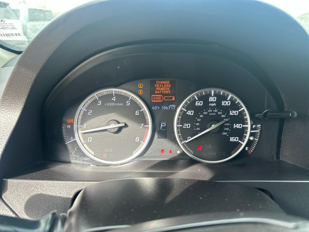 Acura RDX AWD 4dr Tech Pkg 2013